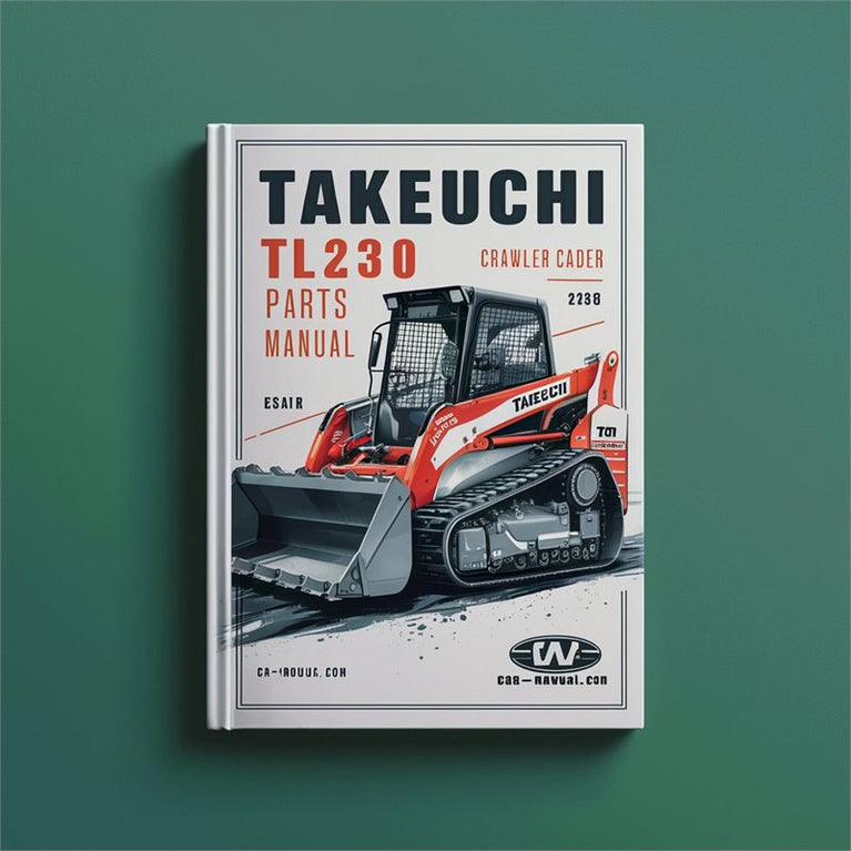 Takeuchi TL230 Crawler Loader Parts Catalog PDF