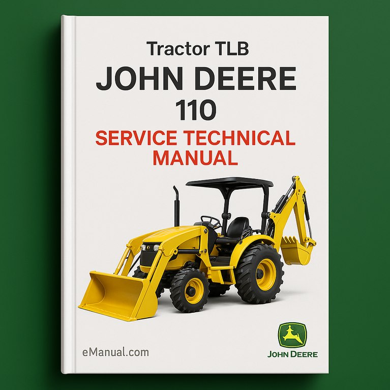 John Deere 110 Tractor TLB Service Technical Manual TM1987-Improved-PDF