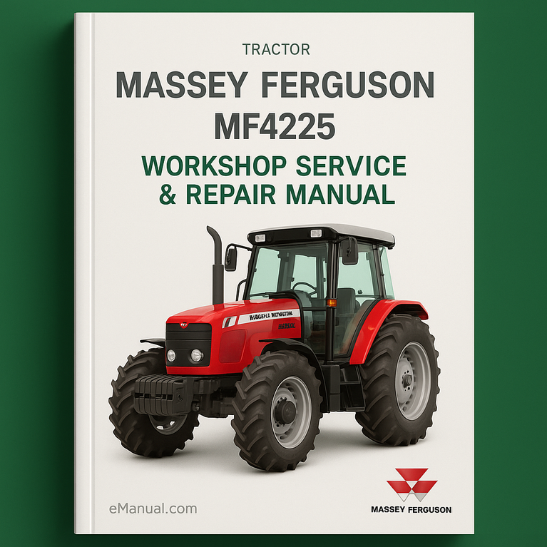 Massey Ferguson MF4225 Workshop Service Repair Manual