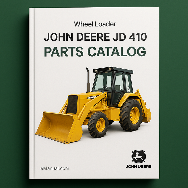 John deere Jd 410-Parts Catalog