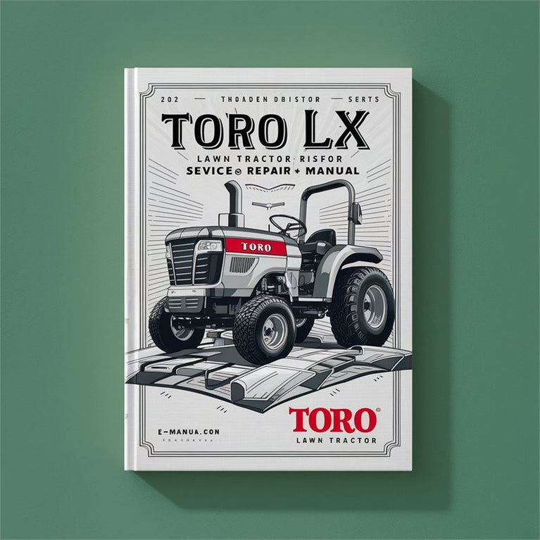 Toro LX Lawn Tractor Service Repair Workshop Manual PDF