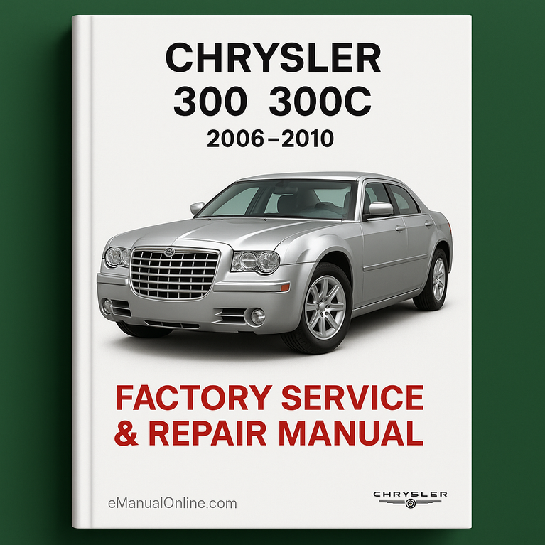 Chrysler 300 300C 2006-2010 Manual de reparación de servicio de fábrica