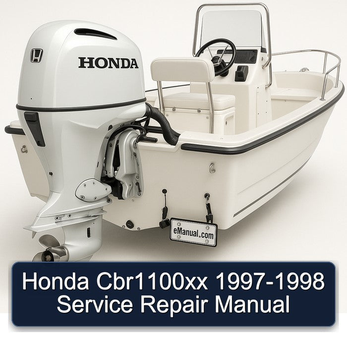 1997-1998 Honda 90 Series CBR1100XX Service Repair Workshop Manual PDF