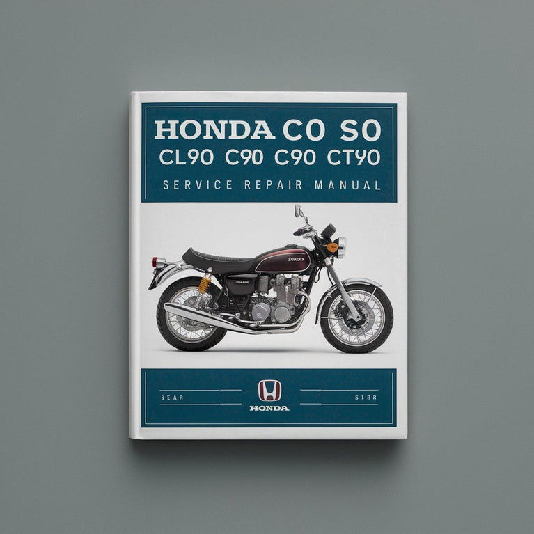 Honda C90 S90 Cl90 Cd90 Ct90 Service Repair Manual PDF Download