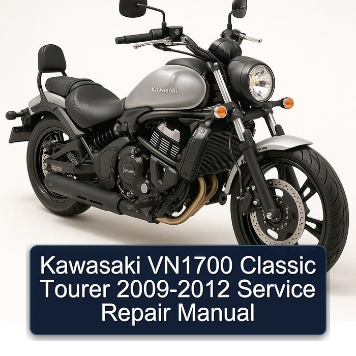 2009-2012 Aprilia Classic Kawasaki VN1700 Tourer Service Repair Workshop Manual PDF