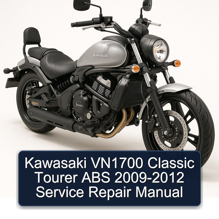 2009-2012 Aprilia Classic Kawasaki VN1700 Tourer ABS Service Repair Workshop Manual PDF
