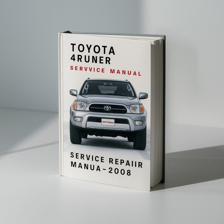 Manual de reparación de servicio Toyota 4Runner 2003-2008