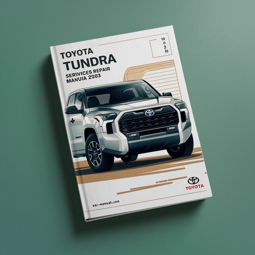 Toyota Tundra Service Repair Manual 2000-2003 PDF Download