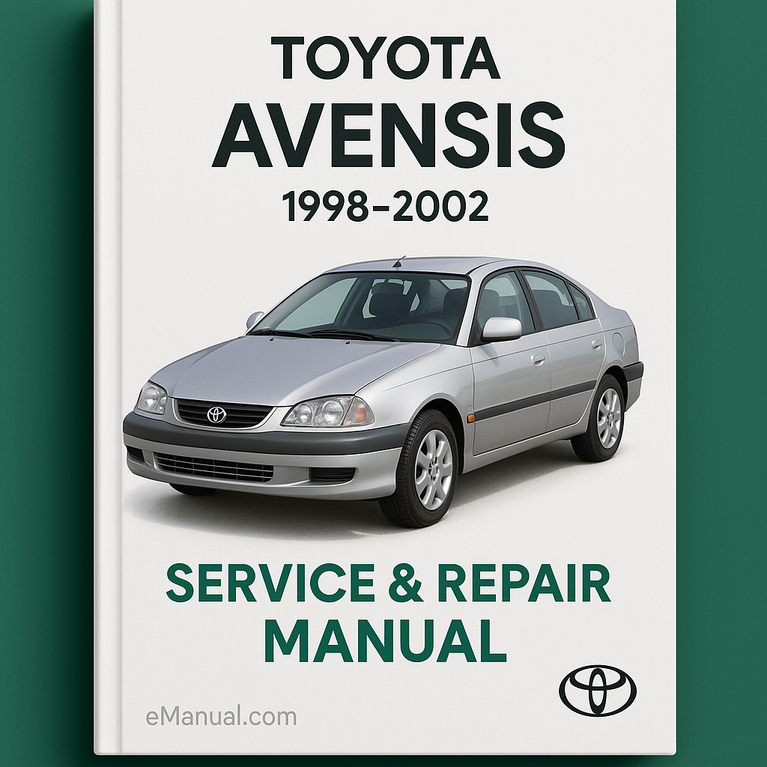 Toyota Avensis Service Repair Manual 1998-2002