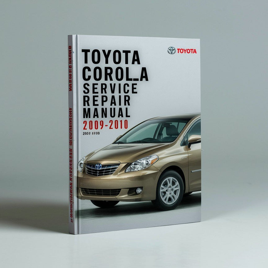 Toyota Corolla Service Repair Manual 2009-2010 PDF Download