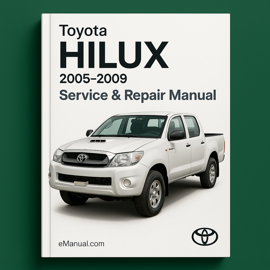 Toyota Hilux Service Repair Manual 2005-2009