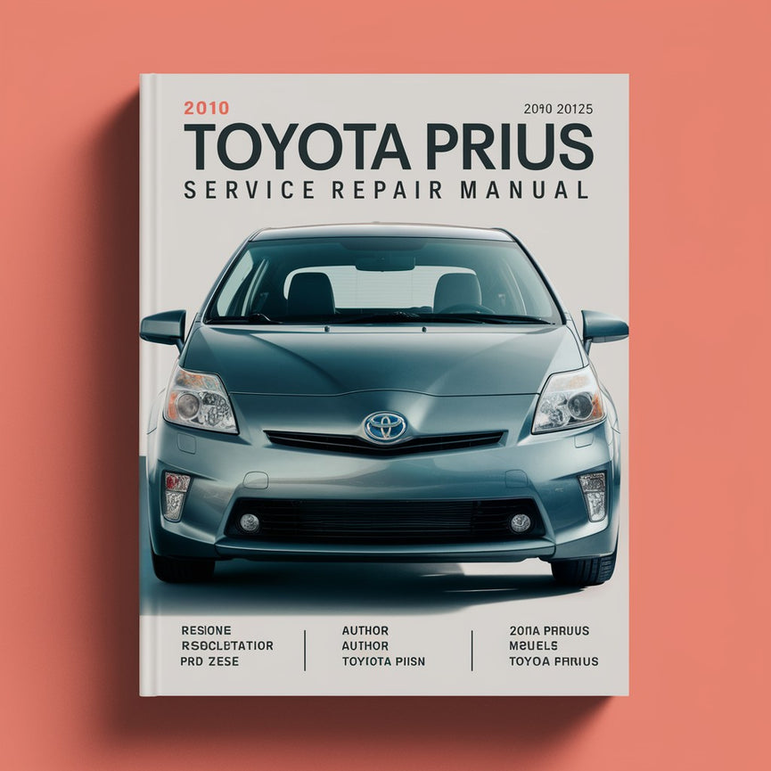 2010 Toyota Prius Service Repair Manual