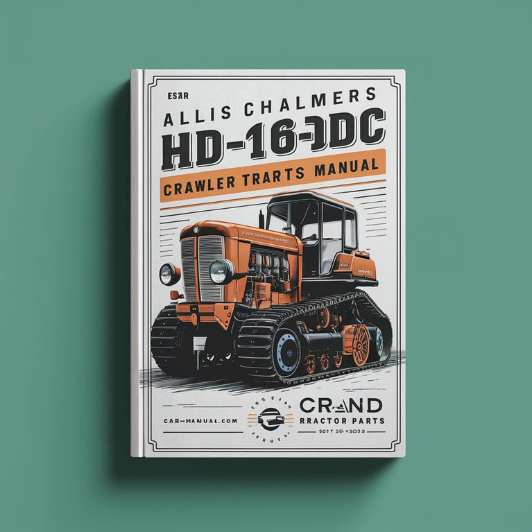 Allis Chalmers HD-16DC Crawler Tractor Parts Manual