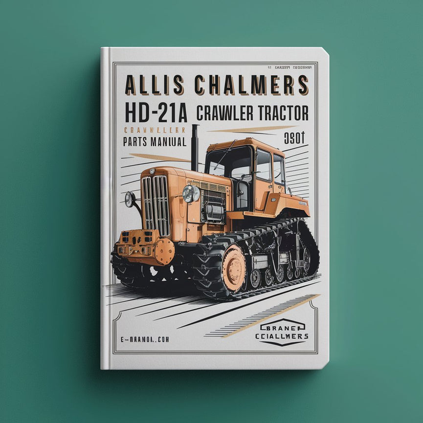 Ersatzteilhandbuch für den Raupentraktor Allis Chalmers HD-21A