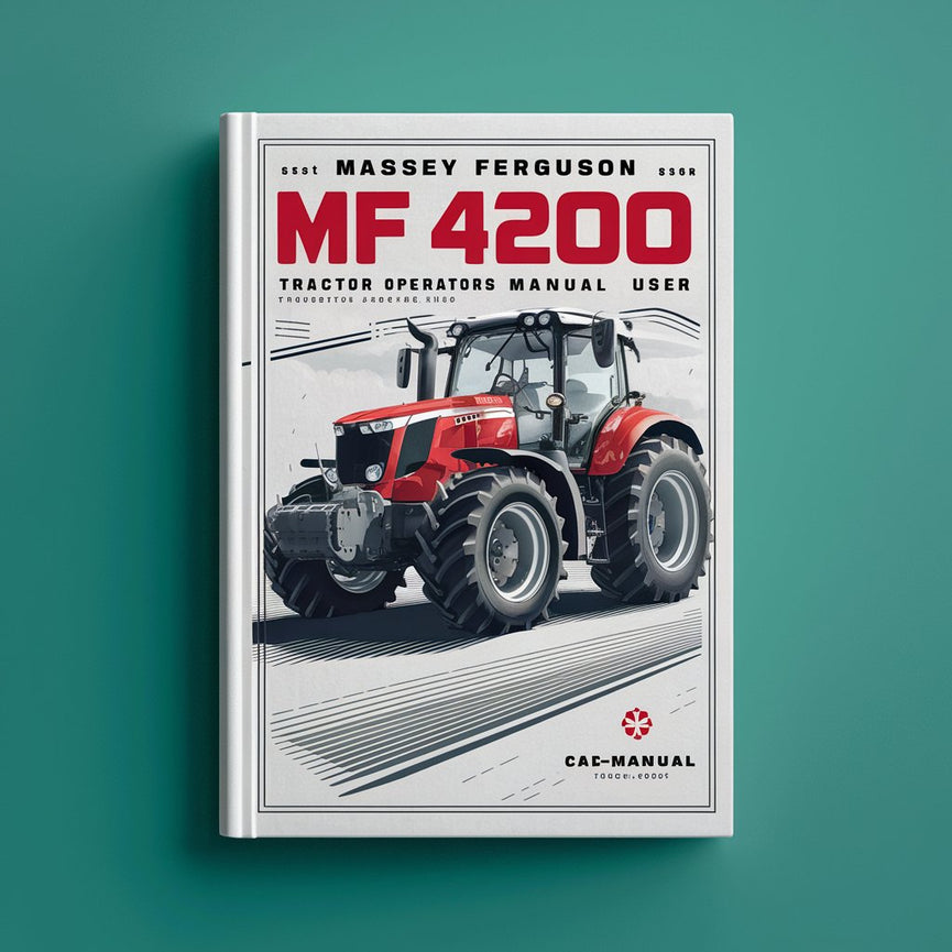 Manual del operador del tractor Massey Ferguson MF 4200 Descargar PDF del usuario