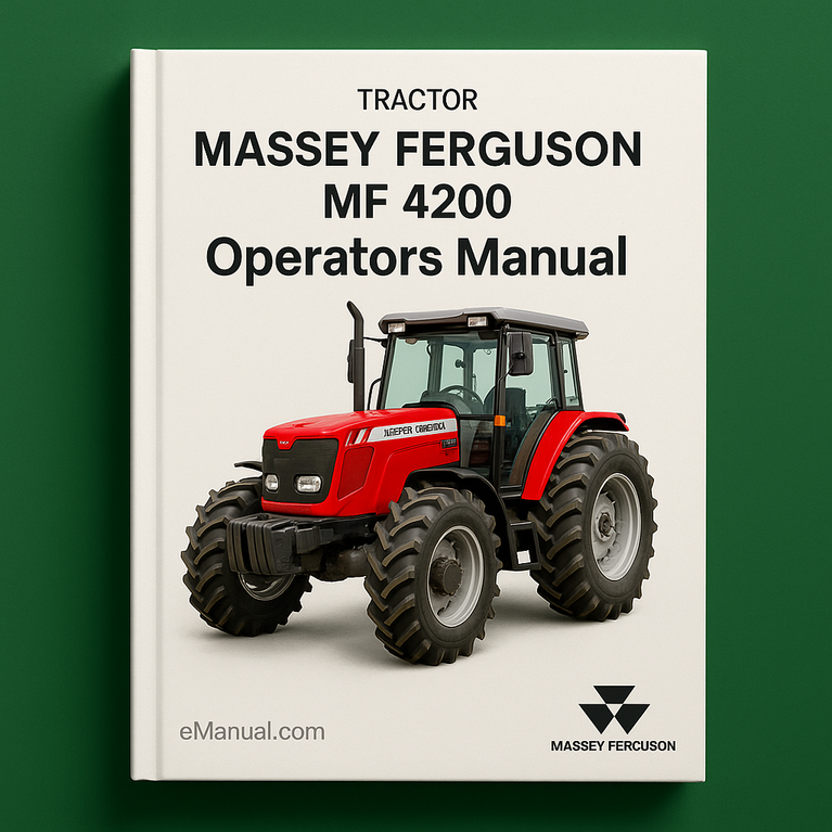 Massey Ferguson MF 4200 Tractor Operators Manual user