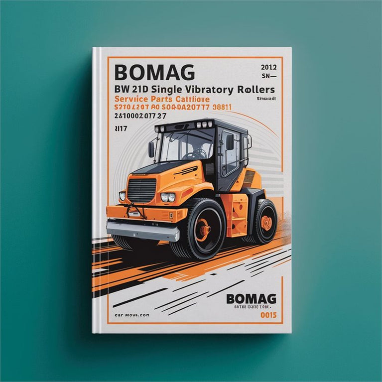 Bomag BW 212 D Single Drum Vibratory Rollers SN 101400240177-101400240631 Parts Catalog PDF