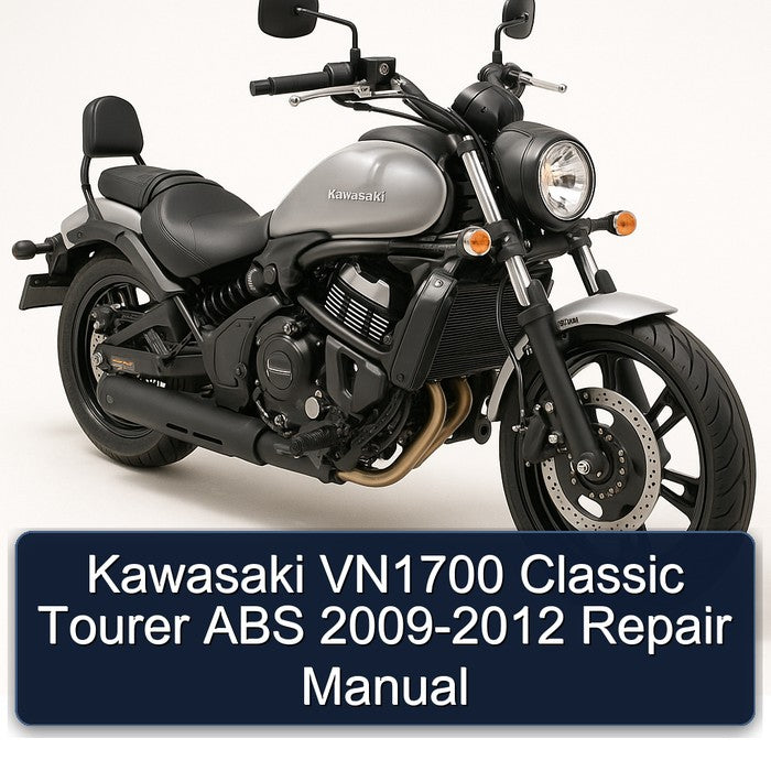 2009-2012 Aprilia Classic Kawasaki VN1700 Tourer ABS Service Repair Workshop Manual PDF