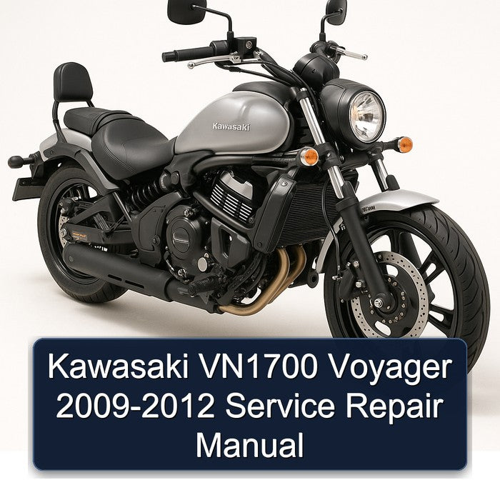2009-2012 Kawasaki VN1700 Voyager Service Repair Workshop Manual PDF