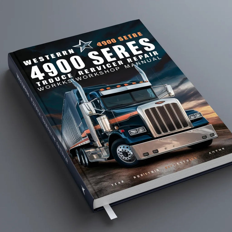 Werkstatthandbuch für Service und Reparaturen für LKW der Western Star 4900-Serie, PDF herunterladen