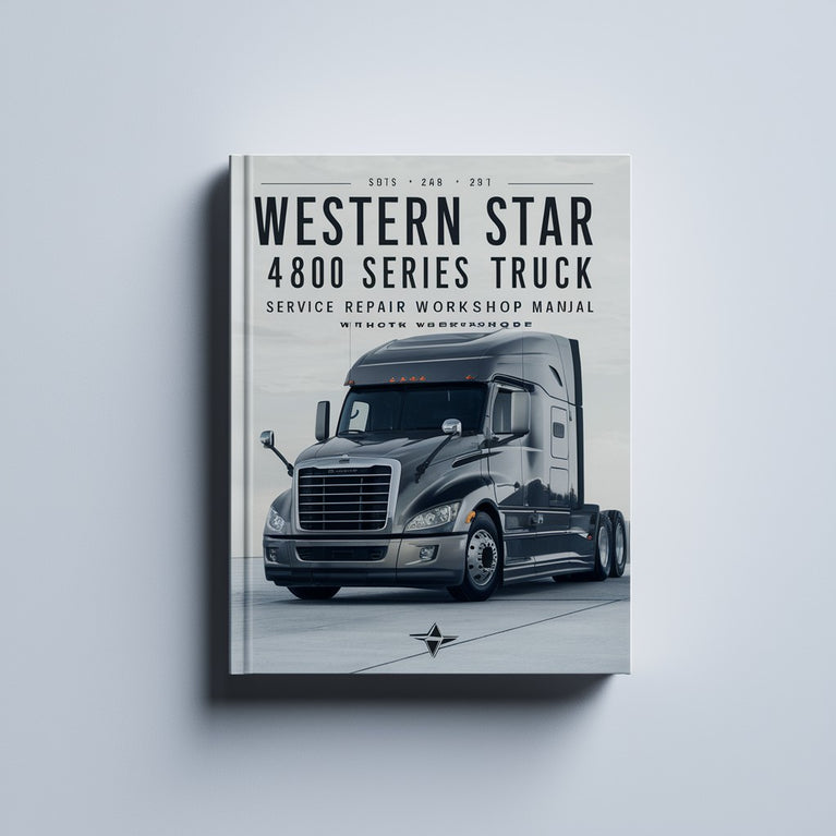 Werkstatthandbuch für LKW-Service und -Reparaturen der Western Star 4800-Serie