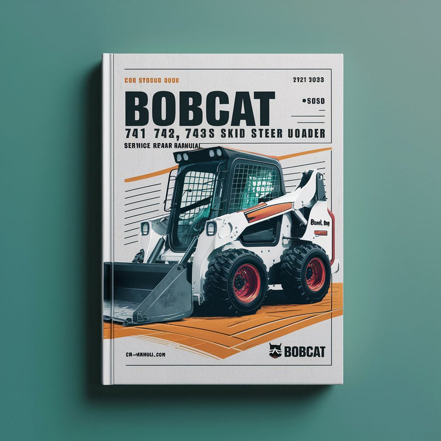 Bobcat 741 742 743 743DS Kompaktlader Wartungshandbuch PDF-Download