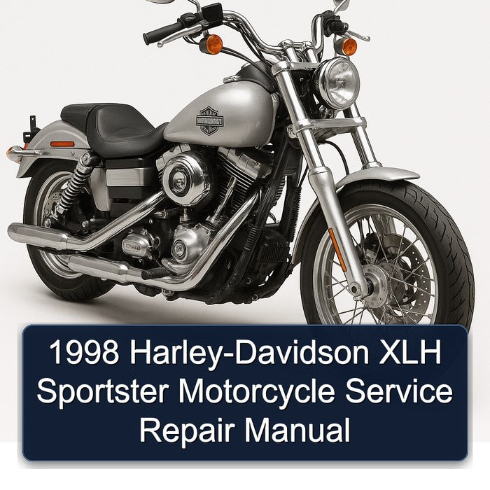 1998 Harley Davidson Sportster Harley-davidson XLH Motorcycle Service Repair Workshop Manual PDF
