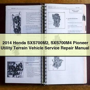 2014 GMC Terrain Honda Sxs700m2 Sxs700m4 Pioneer Utility Vehicle Service Repair Workshop Manual PDF