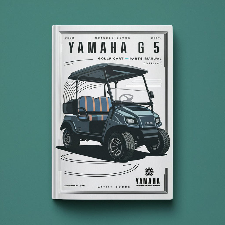 Yamaha G5 AF GOLF CART Parts Manual Catalog