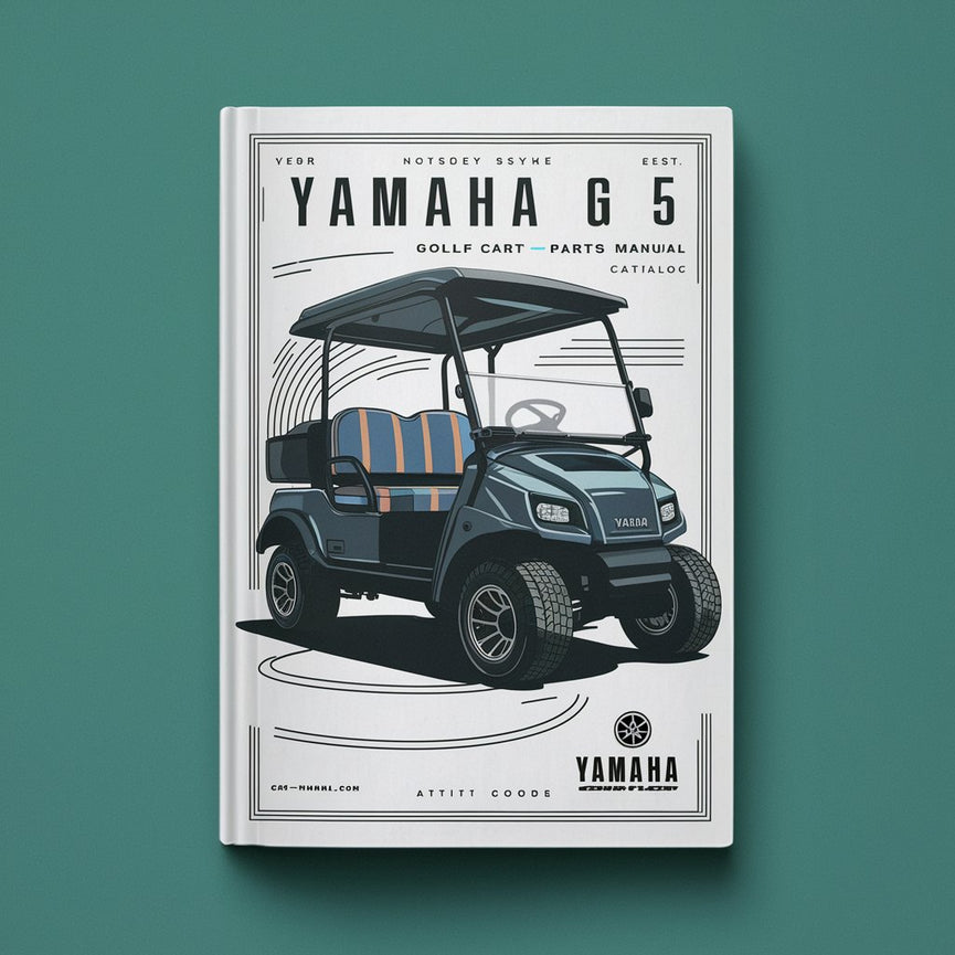 Yamaha G5 AF GOLF CART Manual de Piezas Catálogo Descargar PDF