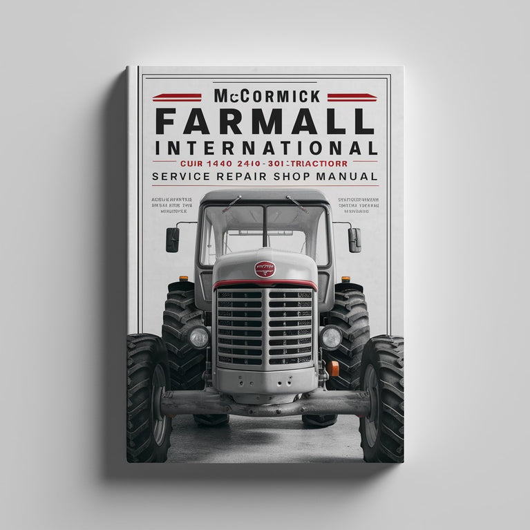 McCormick Farmall International CUB 140 240 340 Tractors Service Repair Shop Manual