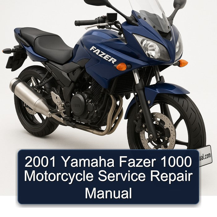 2001 Yamaha Fazer 1000 Motorcycle Service Repair Workshop Manual PDF