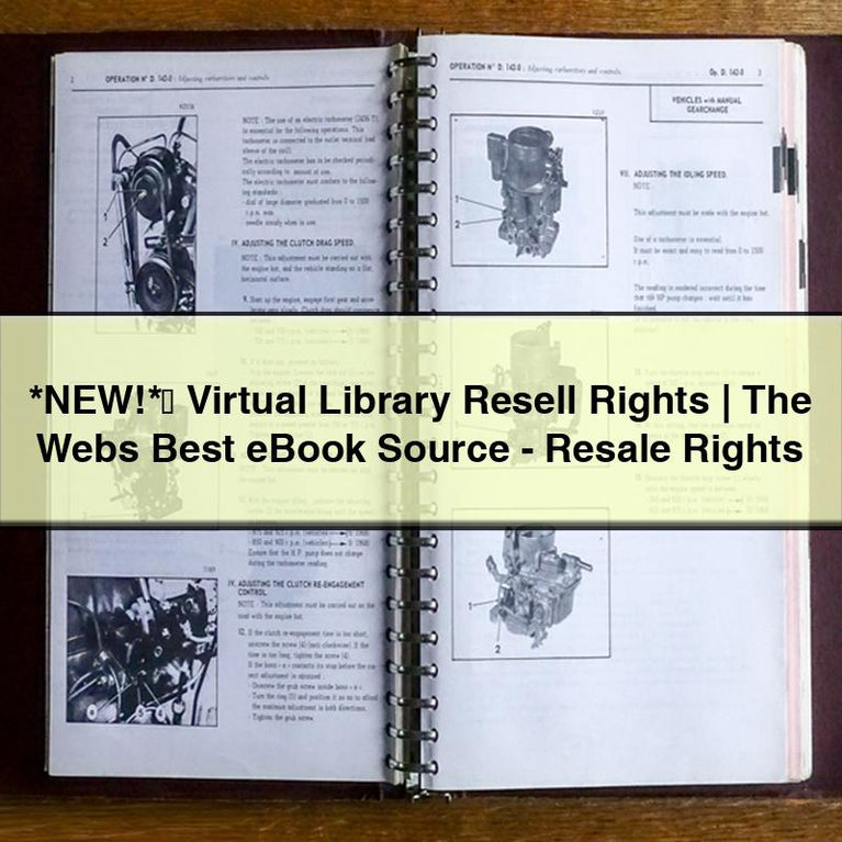 Virtual Library Resell Rights - The Webs Best Ebook Source-resale Rights