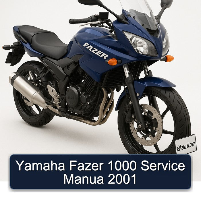 2001 Yamaha Fazer 1000 Manua Service Repair Workshop Manual PDF