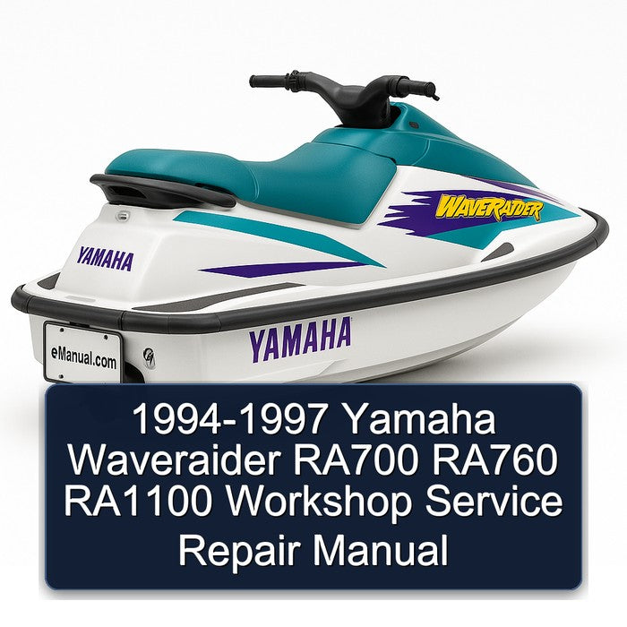 1994-1997 Yamaha Waveraider RA700 RA760 RA1100 Service Repair Workshop Manual PDF