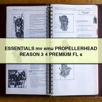 ESSENTIALS mv emu PROPELLERHEAD REASON 3 4 PREMIUM FL s