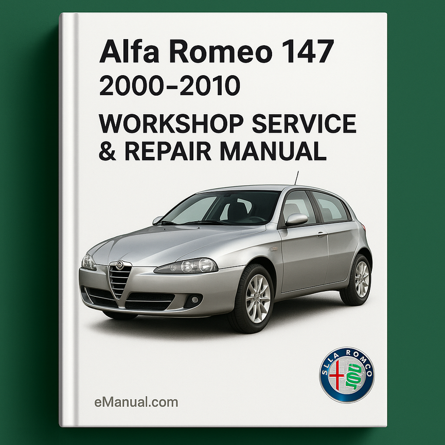 Alfa Romeo 147-2000-2010-Workshop Service Repair Manual-MultiLanguage