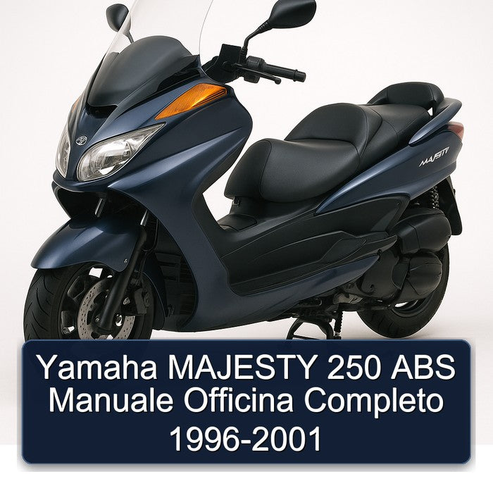 1996-2001 Yamaha Majesty 250 ABS Manuale Officina Completo Service Repair Workshop Manual PDF