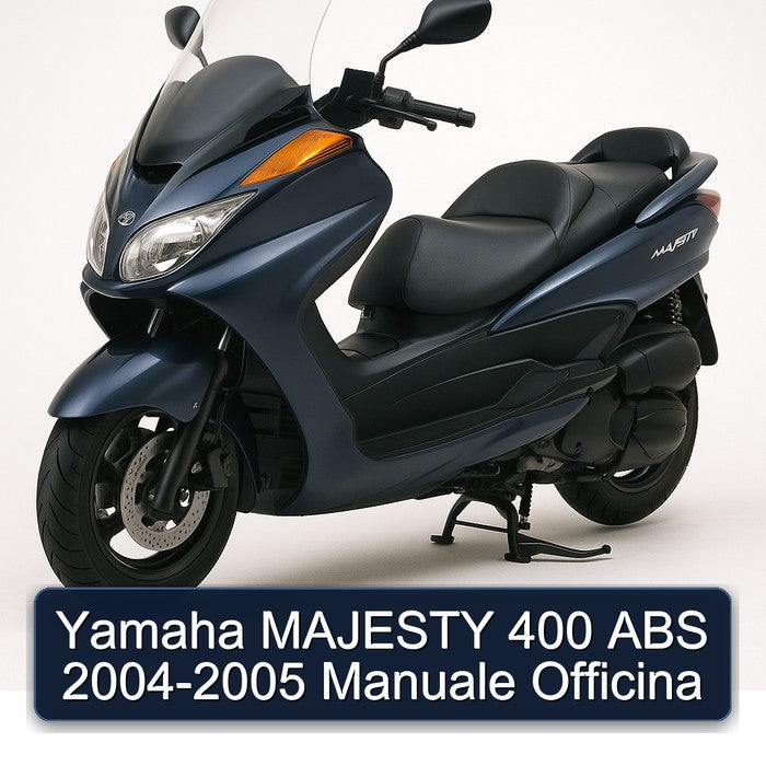2004-2005 Yamaha Majesty 400 ABS - Manuale Officina Service Repair Workshop Manual PDF