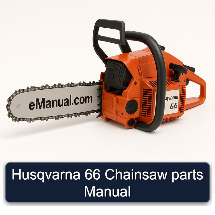 Husqvarna 66 Chainsaw Parts Catalog PDF