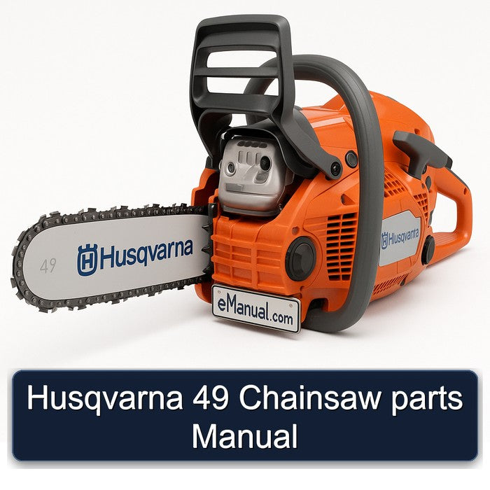 Husqvarna 49 Chainsaw Parts Catalog PDF