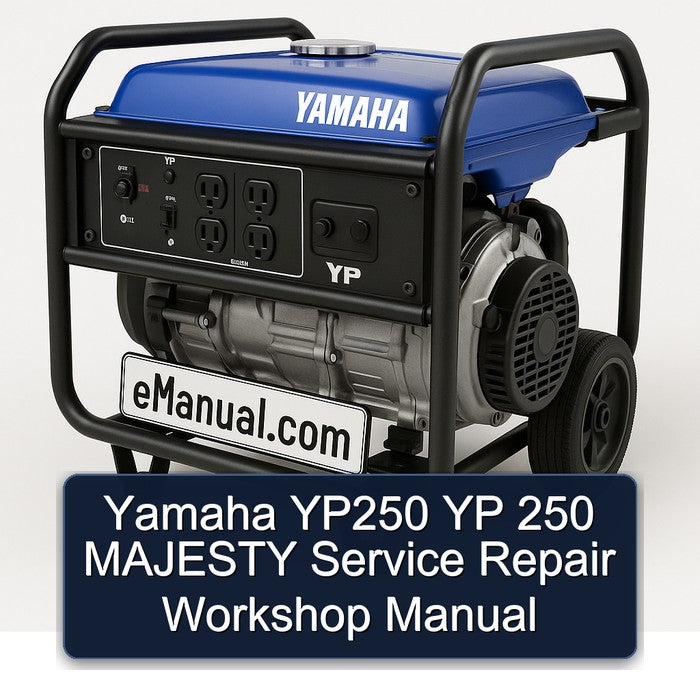Yamaha Yp250 Yp 250 Majesty Service Repair Workshop Manual PDF