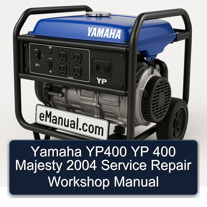 2004 Yamaha YP400 Yp 400 Majesty Service Repair Workshop Manual PDF