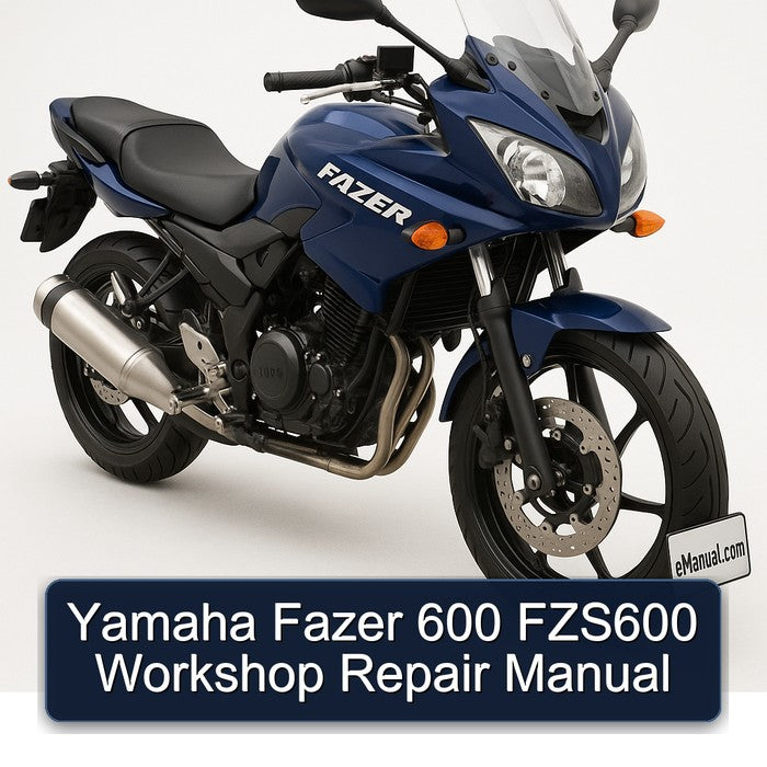 Yamaha Fazer 600 FZS600 Service Repair Workshop Manual PDF