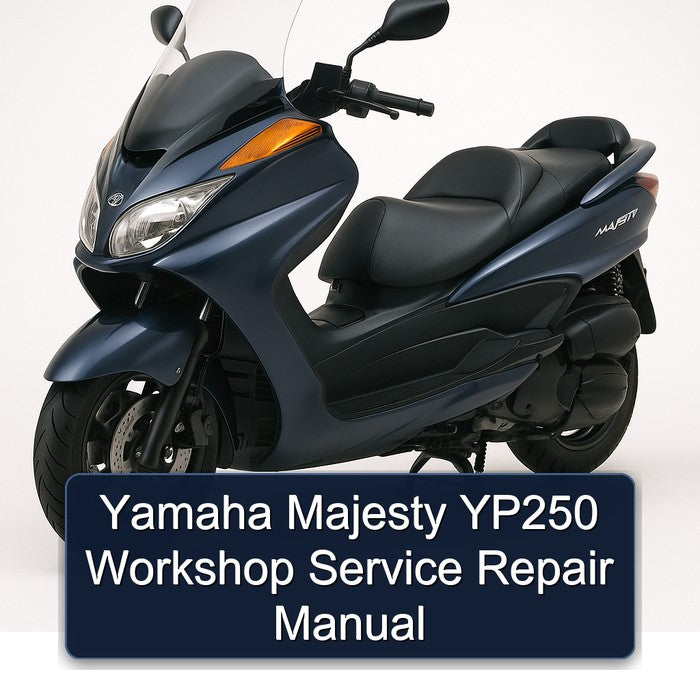 Yamaha Majesty YP250 Service Repair Workshop Manual PDF