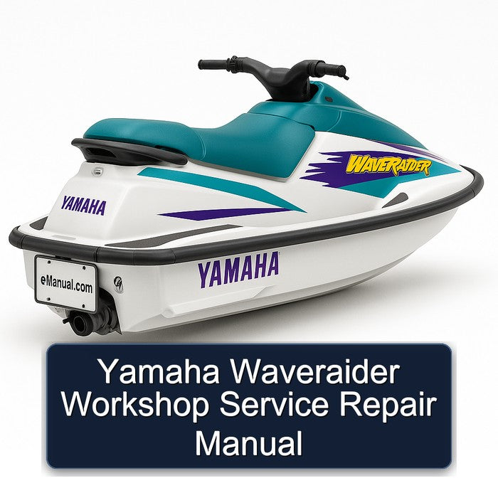 Yamaha Waveraider Service Repair Workshop Manual PDF
