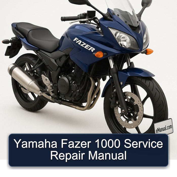 Yamaha Fazer 1000 Service Repair Workshop Manual PDF