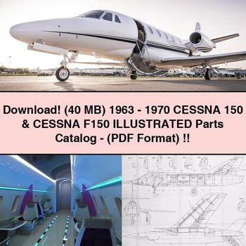 Descargar (40 MB) 1963 - 1970 CESSNA 150 y CESSNA F150 Catálogo ilustrado de piezas - (Formato PDF)