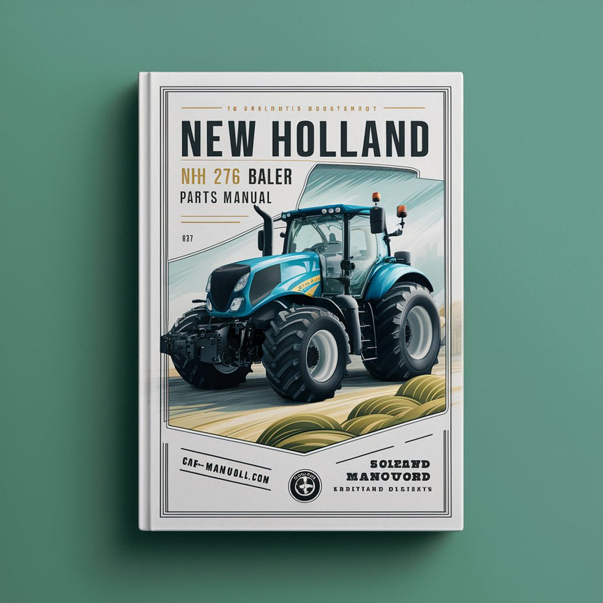 New Holland NH 276 BALER Ersatzteilhandbuch 5027614NF PDF-Download Download