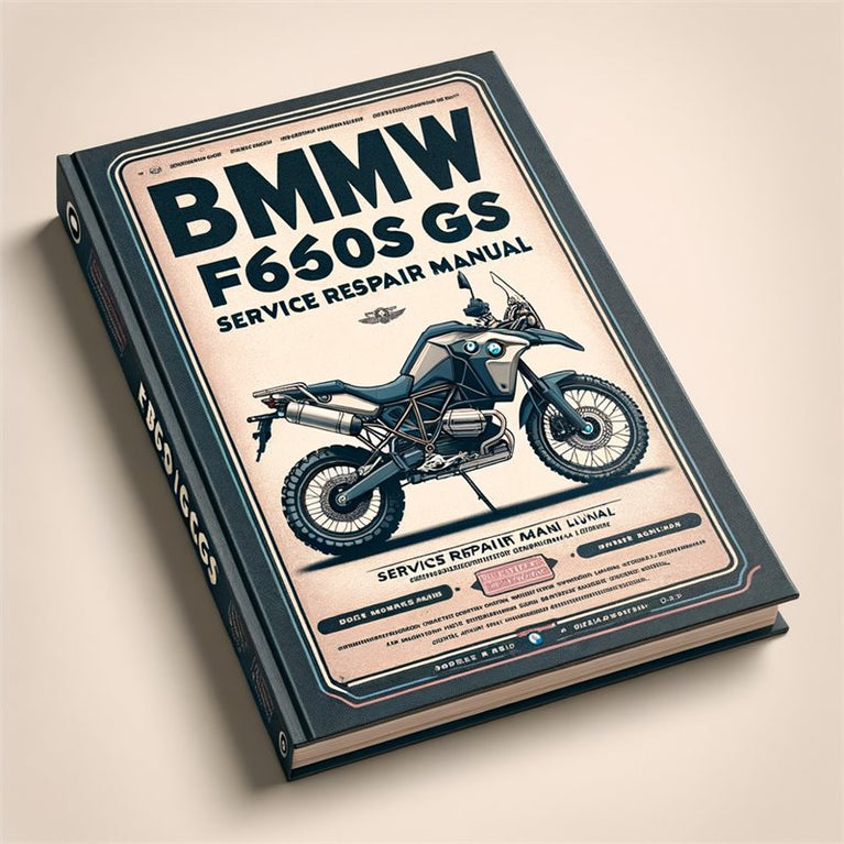 Citroen GS BMW F650GS F 650 Service Repair Workshop Manual PDF